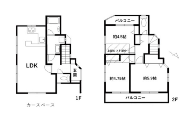 【売戸建て】本牧満坂 ロフト付３LDK + 駐車場１台付き（大型車可）　3,680万円（リノベーション戸建て）横浜市中区本牧満坂
